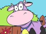 play Coloring Cows Kissing