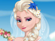 Elsa Bride Cooking Wedding Dish