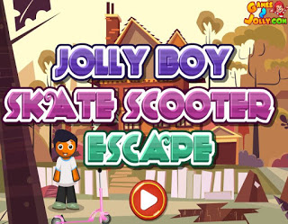 play Jolly Boy Skate Scooter Escape