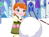 play Baby Anna Make A Snowman