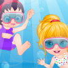 play Enjoy Baby Barbie Swimming Accident