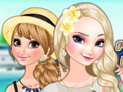 play Frozen Sisters Island Resort