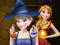 play Elsa And Anna Superpower Potions