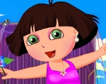 play Dora Ballet Dress Up