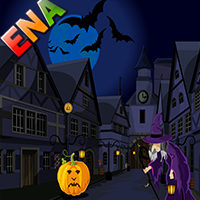 play Halloween Town Escape