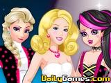 play Dracu Barbi Elsa Fashion Mix