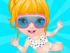play Baby Barbie Swimming Accident