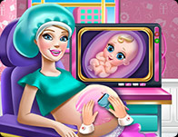 play Barbie Pregnant Check-Up