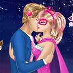 play Barbie Superhero And Ken Kissing