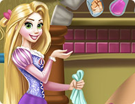 play Rapunzel Room Cleaning