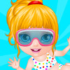 play Baby Barbie Swimming Accident