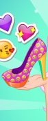 play Barbie Design My Emoji Shoes
