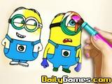 play Minions Coloring Book