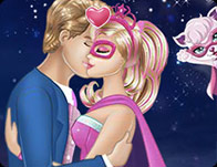 play Barbie Superhero And Ken Kissing