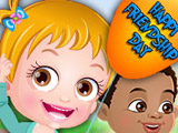 play Baby Hazel Friendship Day Kissing