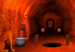 play Escapetoday Red Cave Escape