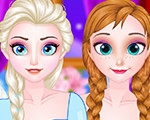 play Elsa And Anna Double Date