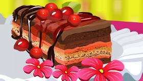 play Cooking Cake With Cherries