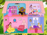 Princess Belle Doll House Decor