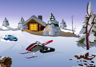 play Snowfield Villa Escape