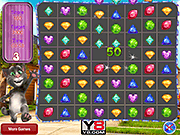 play Talking Tom Jewel Match