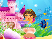 play Dora Mermaid Pearl Finding