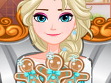 play Frozen Gingerbread Kissing