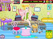 play Tinkerbell Bedroom Cleaning