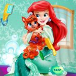 play Ariel Pet Care