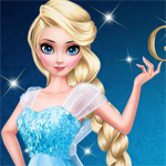 play Elsa Glass Slipper