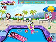 play Monster High Messy Swimming Pool