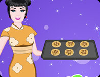 play Barbie Cooking Chinese Cookies