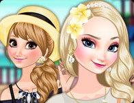 play Frozen Sisters Island Resort