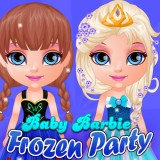 play Baby Barbie Frozen Party