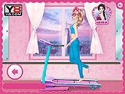 play Barbie Superhero Gym Workout