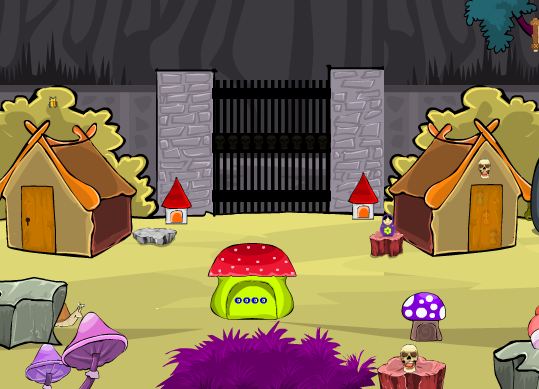 play Yal Skull Village Escape