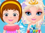 Baby Barbie Frozen Party