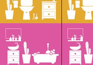 play Bathroom Difference World