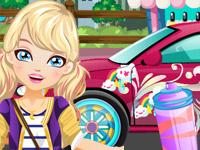 play Car Wash And Design Kissing