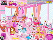 play Princess Pets Room Cleaning