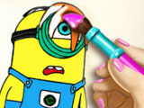play Minions Coloring Book