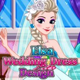 play Elsa Wedding Dress Design