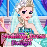 Elsa Wedding Dress Design