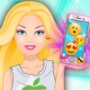 play Have Fun In Barbie Iphone Emoji Decoration
