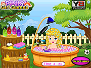 play Baby Cinderella Summer Bath