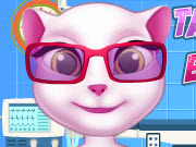 play Talking Angela Eye Treatment