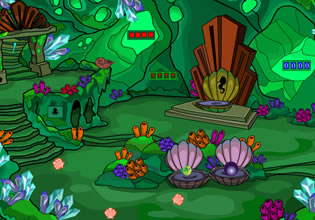 play Green Fantasy Cave Escape