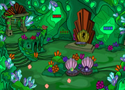 Green Fantasy Cave Escape