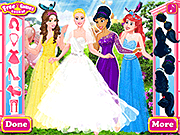 play Disney Princess Bridesmaids