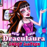play Now & Then Draculaura Sweet Sixteen